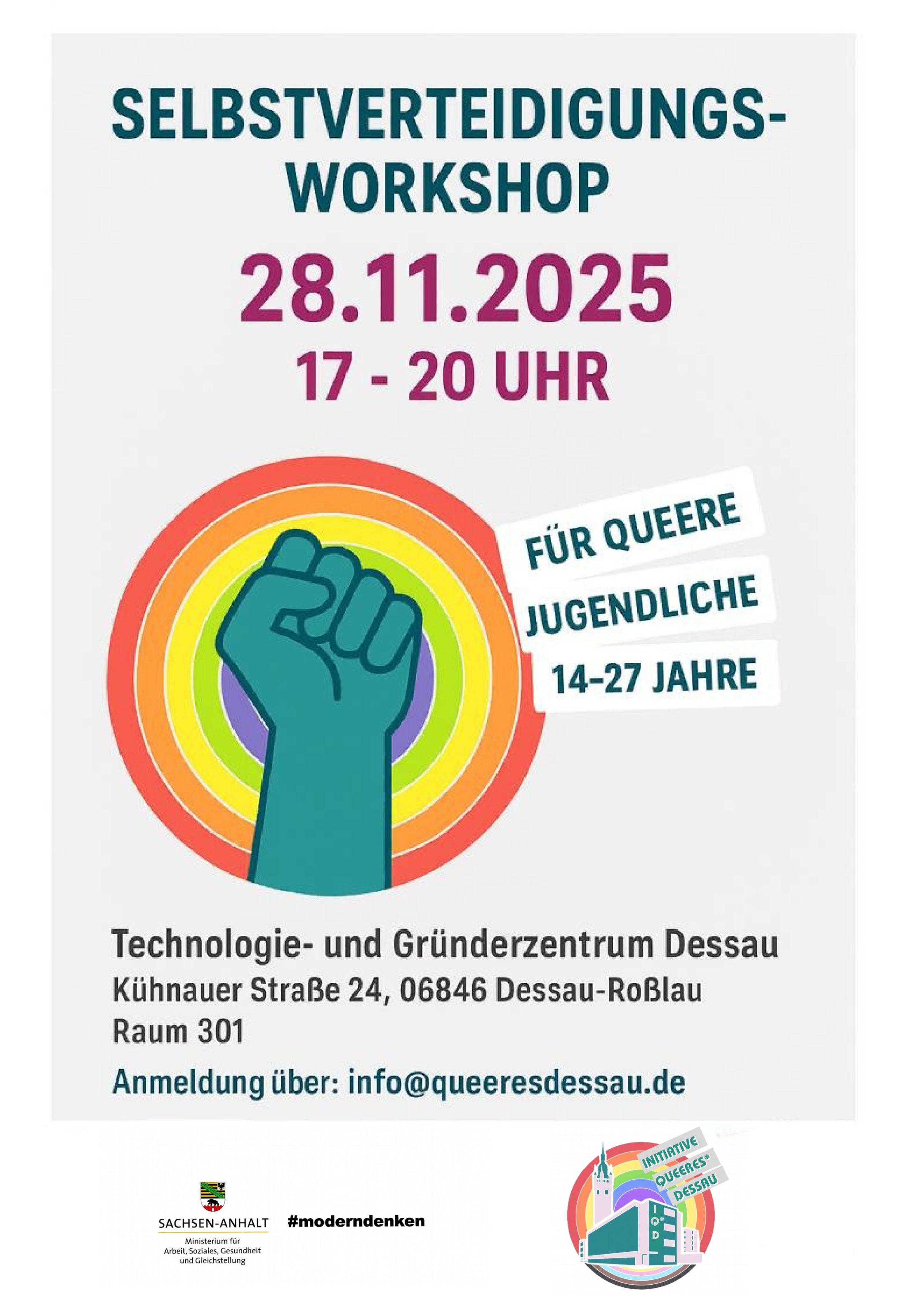 28.11.2025 – Selbstverteidigung für Jugendliche