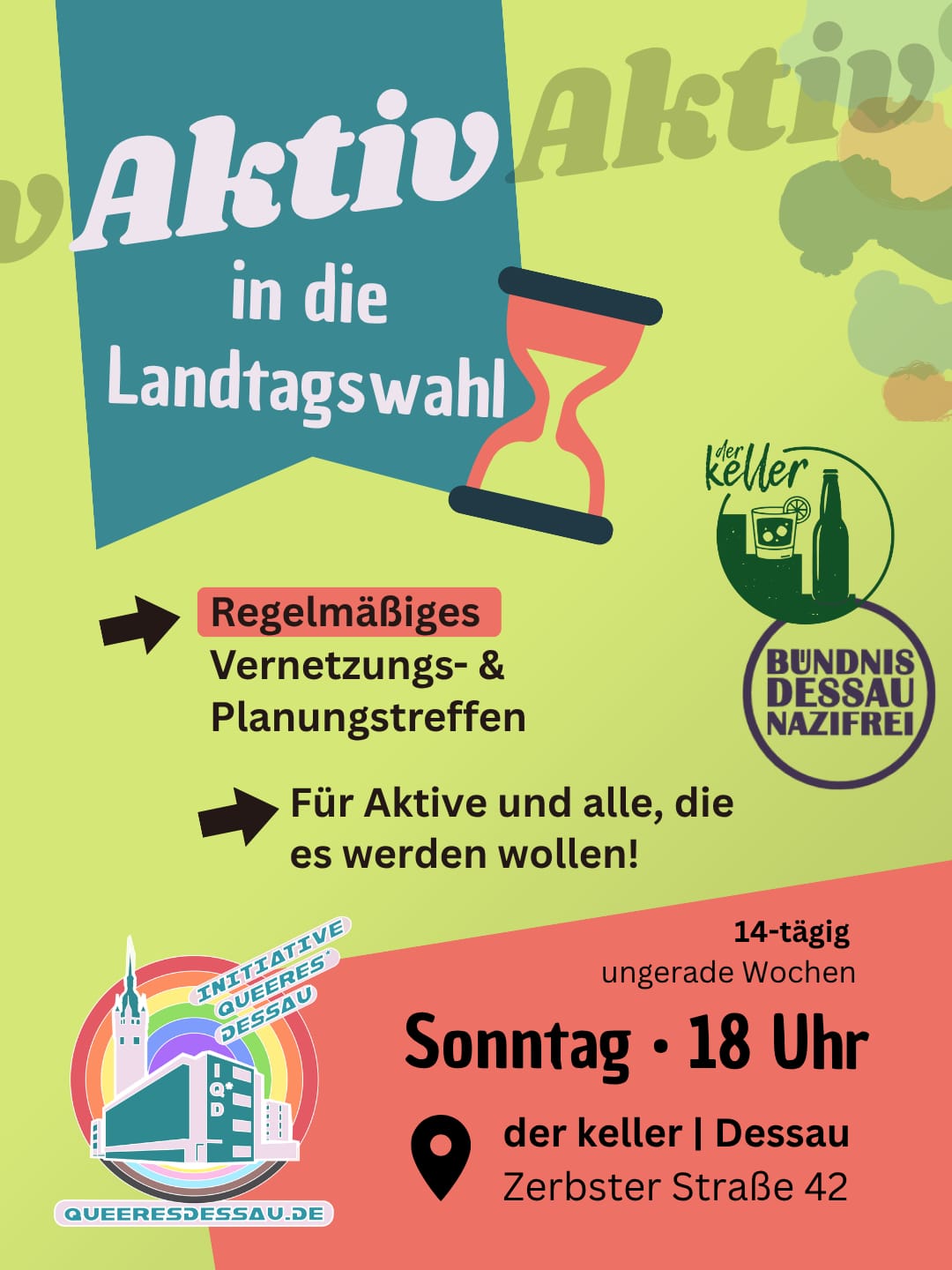 Jeden 2. Sonntag — Aktiv in die Landtagswahl